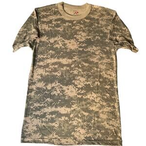 Rothco Women’s Short Sleeve T-shirt size M, Camo Green, Military